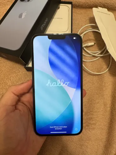 iPhone 12 Pro Max Azul - Bateria NOVA da Apple