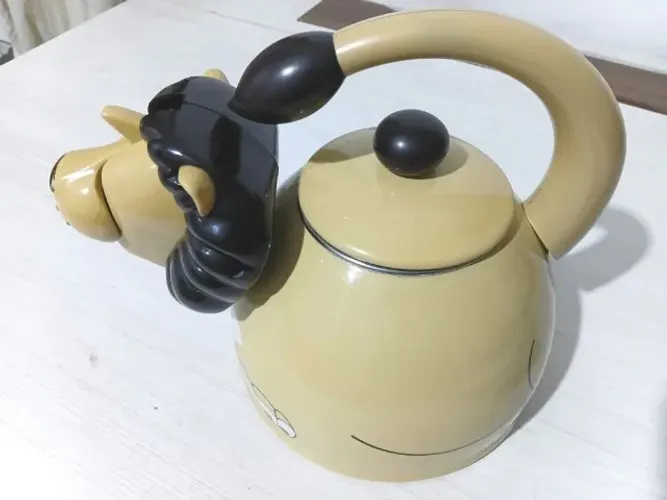 Chaleira Esmaltada Kamenstein Leão Vintage Coleção
