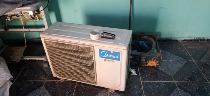 Ar condicionado funcionando perfeitamente 18 mil btu