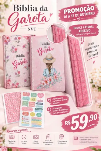 Bíblia da Garota - Promoção até o dia 12 de outubro 