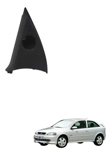Moldura Interna Retrovisor Esquerdo Chevrolet Astra 2.0 2000 Preto