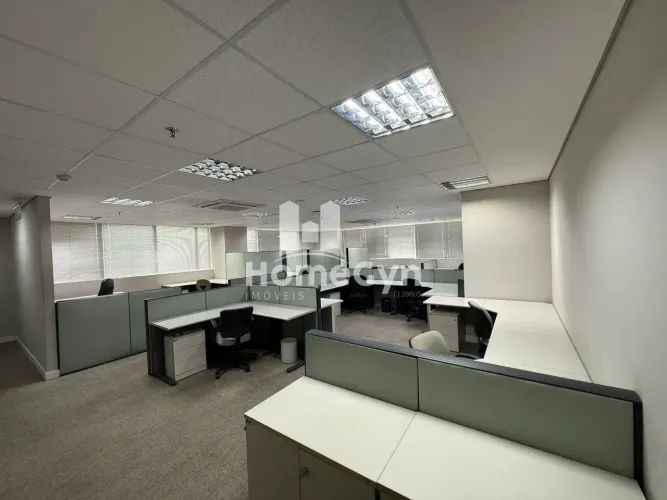 Sala para locação com 528m2 no Brookfield Towers Jardim Goiás Goiânia GO.