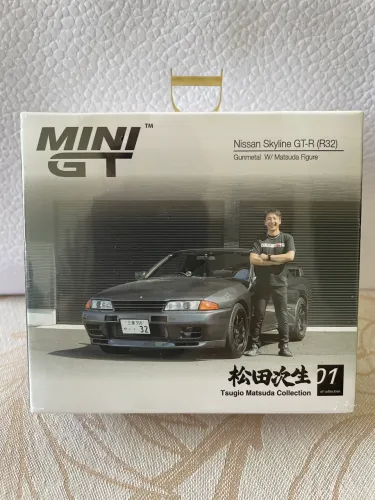 Mini GT Nissan Skyline GT-R R32 - TSUGIO MATSUDA