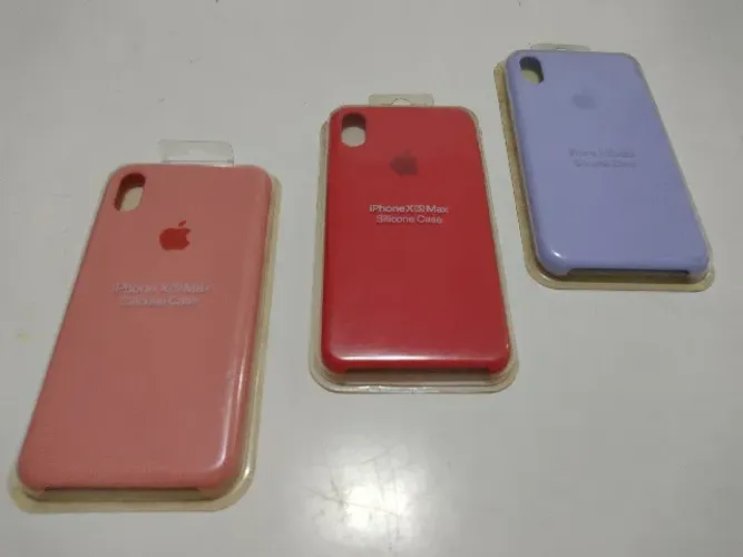 Capa Case Capinha Premium iPhone Xs Max Silicone Aveludado Kit com 3
