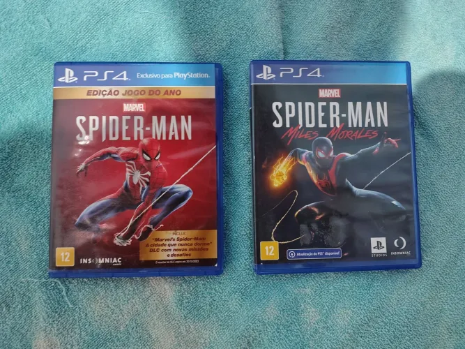Dois jogos top homem aranha 