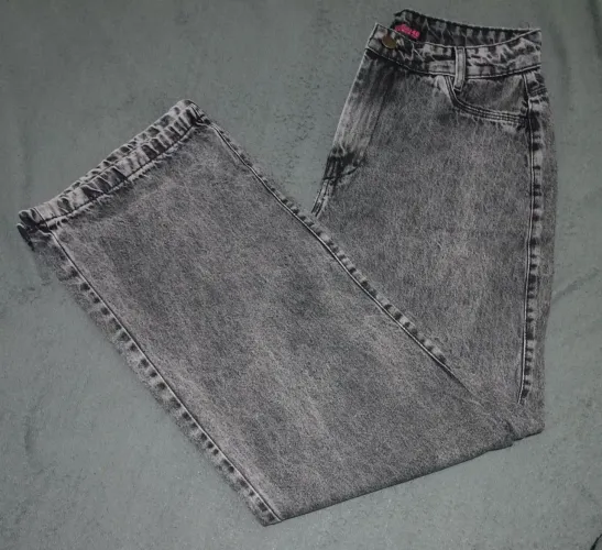 Calça Jeans Wide Leg