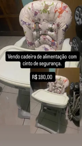 Cadeirinha para alimentação usada