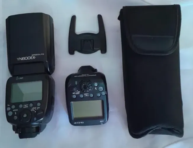 FLASH SPEEDLITE YN600EX + RADIO FLASH YN-RT YOUNGNU