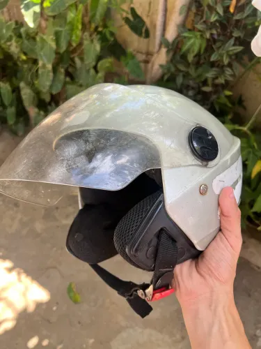 Capacete Pro tork cinza barato pra vender hoje