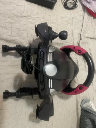 Volante Pedal Câmbio Corrida Game: PS4S,XboxOne, PS3 e PC A002