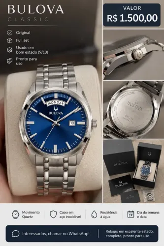 Relógio Bulova