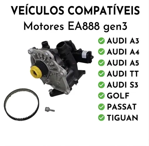 Bomba D?água INA EA888 Gen3 ( VW e Audi )