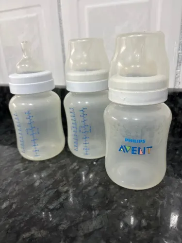 Mamadeiras avent kit com 3