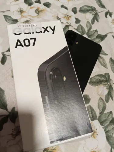 Celular Samsung A07 - Novo c/ NF