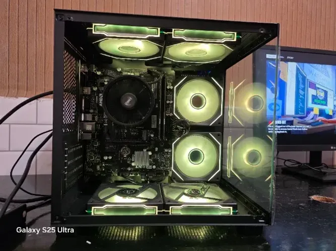 PC Gamer AMD Ryzen5 Novo com Garantia sem uso
