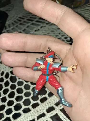 Miniatura M. Bison Street Fighter Anos 90 Nova (Usado)