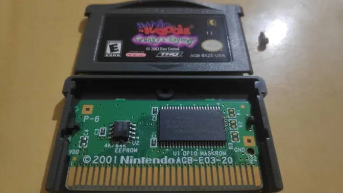 Banjo Kazooie Gruntys Revenge para game boy advance