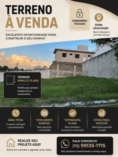 Terreno no condomínio Arvoredo Primavera