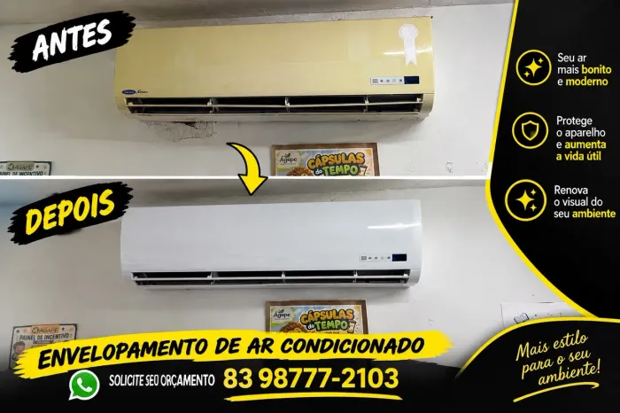 Envelopamento de ar condicionado 