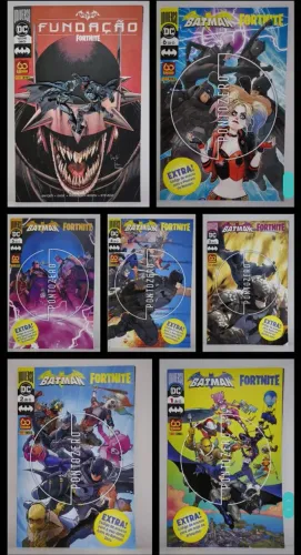 Coleção HQs Fortnite X Batman e Marvel *CODIGO USADO*