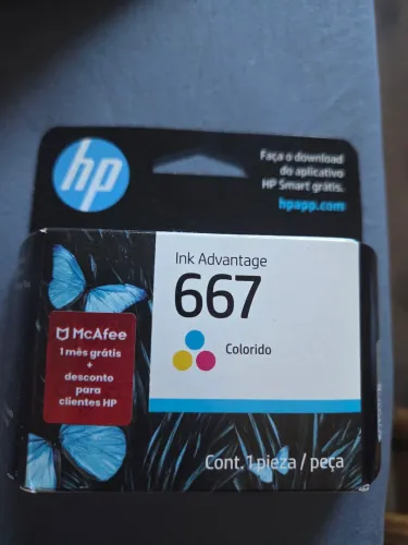 Cartucho impressora 667