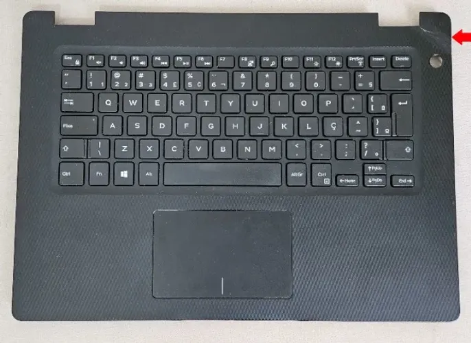 Carcaça base inferior e superior Dell Inspiron 3480 (Recondicionado)