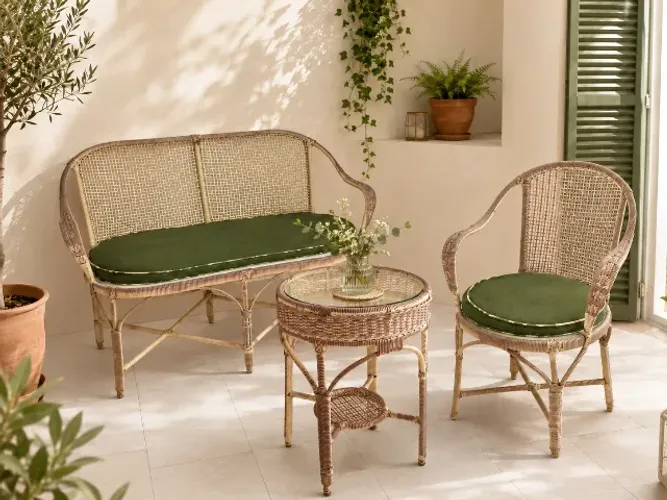 Conjunto para jardins, sala e ou escritório 