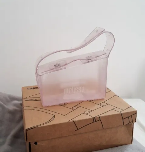 Melissa Clear Bag - Bolsa Transversal / Ombro Transparente (Nova)