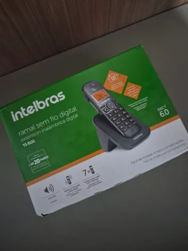 Telefone sem fio Intelbras-novo