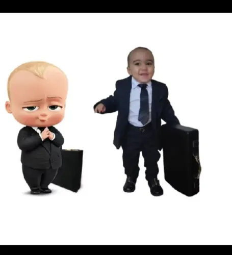 Conjunto infantil - Poderoso chefinho - Paletó 