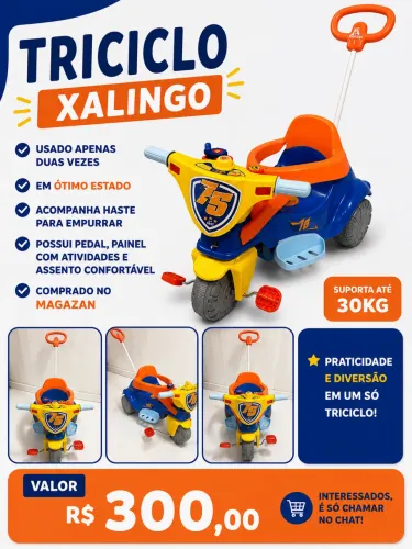Triciclo infantil 