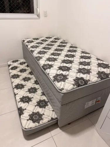 Cama baú solteiro
