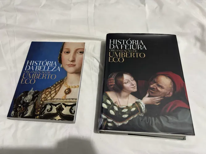 Combo História da Beleza e Feiúra - Umberto Eco