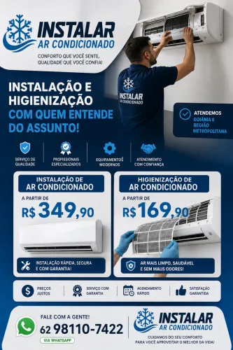 Ar Condicionado Instalação e Manutenção 