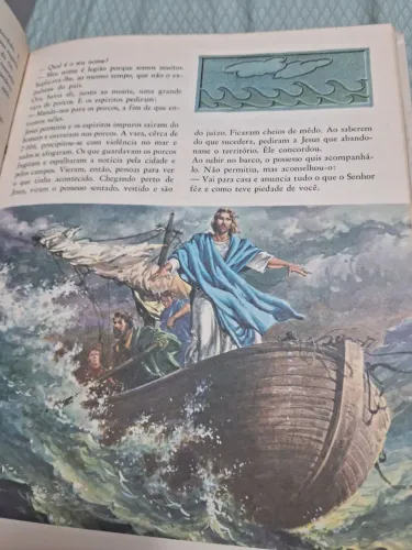 Coleção 5 Volumes - Histórias da Bíblia e Os Grandes Santos - Antiguidade 1971