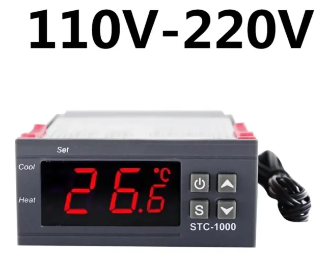 ? Termostato Digital STC-1000 - Controlador de Temperatura
