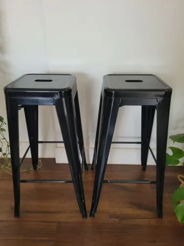 Banqueta Tolix Preta