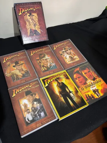 Coleção DVDs Indiana Jones