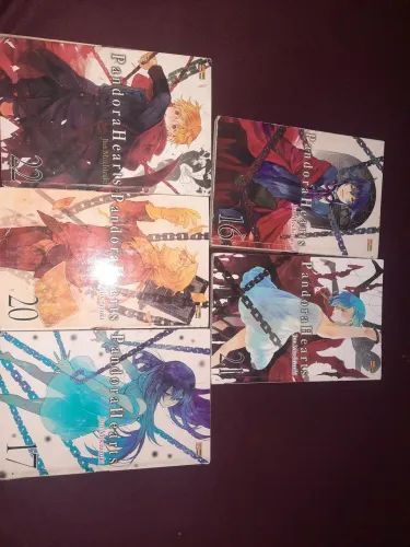 Anime de pandora hearts todos os manga por 175 rs