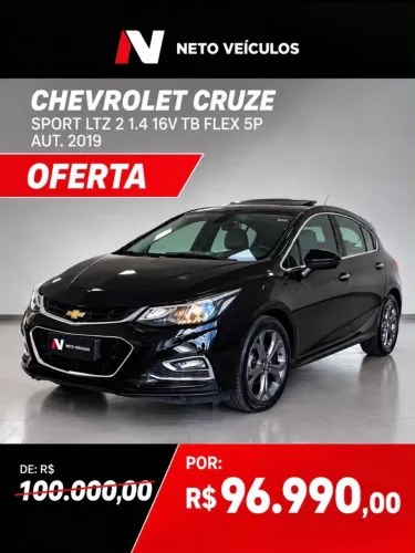 Chevrolet Cruze Sport LTZ 1.4 16V TB Flex 5P Aut. 2019