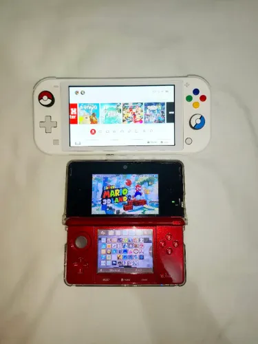 TROCO ou VENDO Switch lite branco e 3ds (desbloqueados)