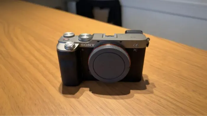 Câmera profissional Sony a7c full frame apenas corpo
