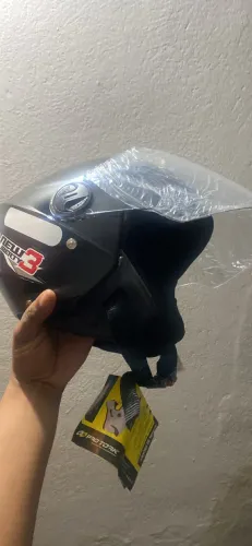 Kit capacete + suporte celular