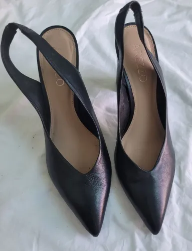 Sapato couro feminino