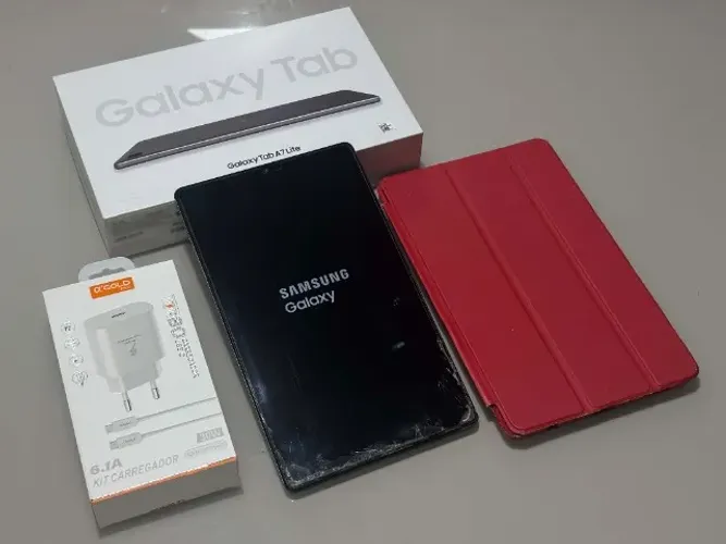 Tablet Samsung Galaxy Tab A7 Lite 8.7 (Usado) - Tela Trincada