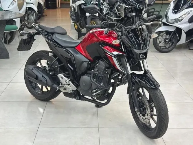 Yamaha FZ25 Fazer 250 Abs 2024 Vermelha - Mepal Motos