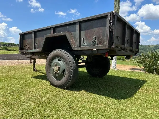Reboque Militar Johnson M101 3/4 Ton