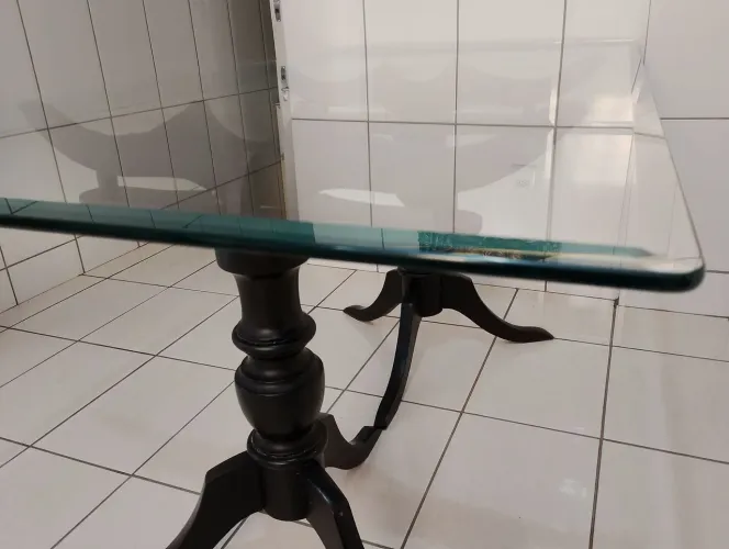 Mesa de vidro Impecável