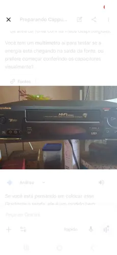 videocassete Gradiente HT-GSV870 ( veja descrição!