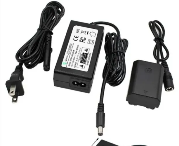 Adaptador AC NP-FZ100 Gonine  para Tomada Kit para Sony A7iv A7v A7rV A7siii A7iii